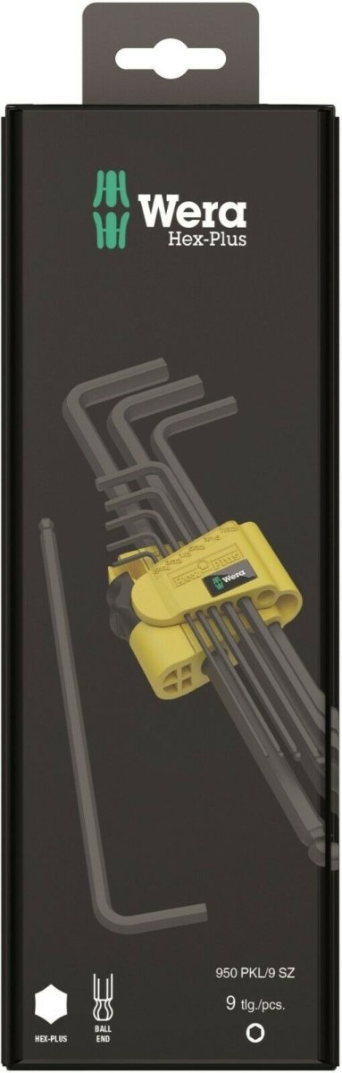 Wera 950/9 Hex-Plus 1 SB L-Key Set Imperial
